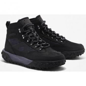 Timberland Sneakers Gs Motion 6 Mid F/L Wp TB0A5XRG0151 – Schwarzer Farbton – Herren‑Sneaker – Größe 42 – Leder/Gewebe –