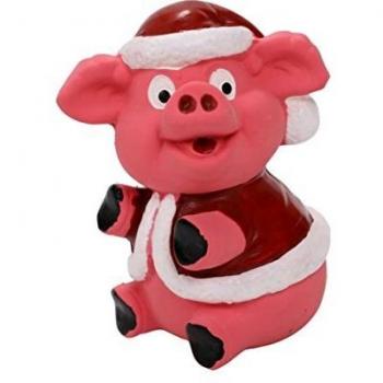 Jouet Cochon pour Chien Noël bubimex