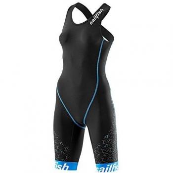 Sailfish Women's Triathlon-Suit L – Schwarz/Blue (Deutsch)