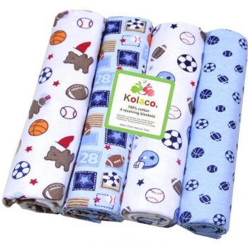 4Pcs Baby Swaddle Wraps
