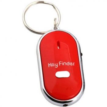 Mini LED Keychain Whistle Key Finder