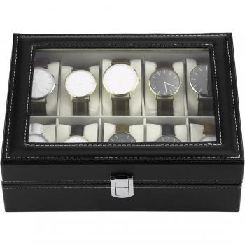 Estuche de exhibición con diseño de ataúd para joyas, reloj y gema