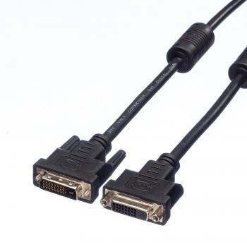 Value DVI Cavo Spina DVI-D 24+1pol. – 2 m Nero