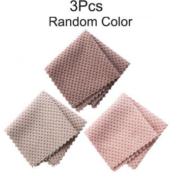 5PCS Efficient Microfiber Cleaning Towels