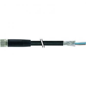 Murr Elektronik M8 Bogen Kabel schwarz – inkl. Stecker, 10 m Länge, freies Ende