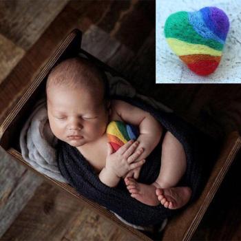 Wool Football Photography Prop for Newborns