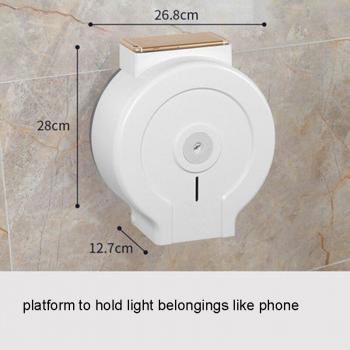 ABS Plastic Jumbo Roll Tissue Dispenser for Office and Bathroom