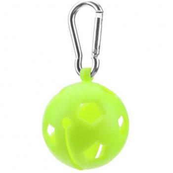 Golf Ball Sleeve + Keychain Accessory Set