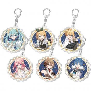 Miku's Holiday Acrylic Keychain Box 2023