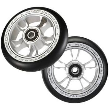 Rueda Blunt 10 Spokes 100mm Plata/Negra