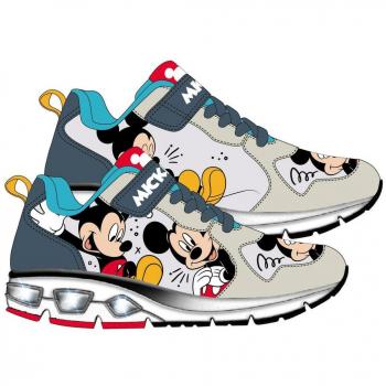 Zapatillas Deportivas Infantiles Mickey con TPR y Lámparas Luminosas