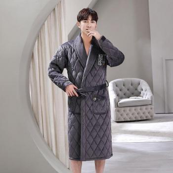 Bata de boda nupcial para hombres, estilo kimono, talla XL