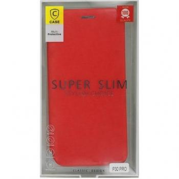 Huawei P30 Pro Flip Case Rosso
