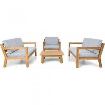 Salon de jardin en bois FSC