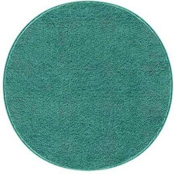 VANZAVANZU Non Slip Bath Mat Round Thickened Bath Rug for Bathroom Absorbent Ultra Soft Bathroom Mat Rug Fluffy Microfiber Bedside Rug Carpet Floor Mat