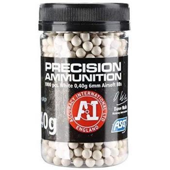 1000 Count ASG Precision White BBs 0.40g