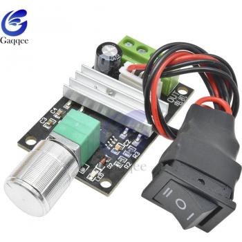 Reversible DC Motor Speed Controller 6V 12V 24V 28V 3A 80W with Potentiometer