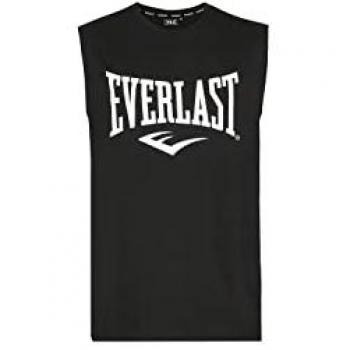 Camiseta Everlast Powel Sleeveless Negra para Hombre