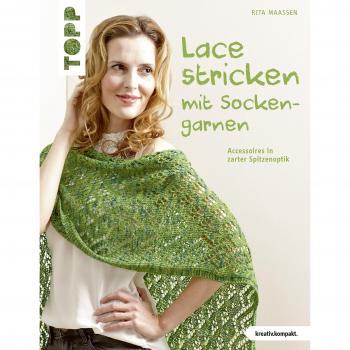 Lace stricken mit Sockengarnen: Accessoires in zarter Spitzenoptik