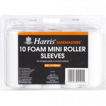 Harris 4101 Mini Roller Sleeves Gloss Pack of 10