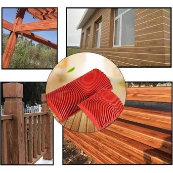 4Pcs Wall Painting Wood Grain Stamp Tool