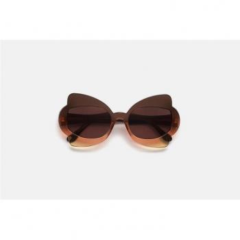 Lunettes de soleil Marron Dégradé Marni Monumental Gate H29