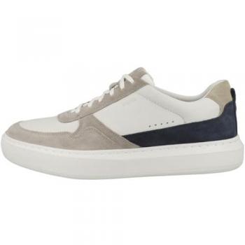 Geox Deiven A Sand/White Trainers for Men