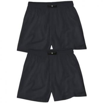 HIS Herren-Boxer 2XL schwarz, unifarben, 95% Baumwolle, 5% Elasthan