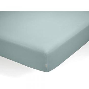 Sábana bajera ajustable color hielo 150 cm