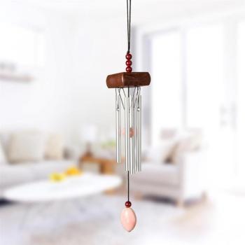 Carillon suspendu en bois et aluminium