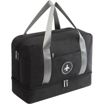 Bolso Negro de Hombro para Fitness