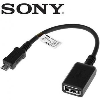 Adaptador OTG Sony EC‑310 con cable MicroUSB