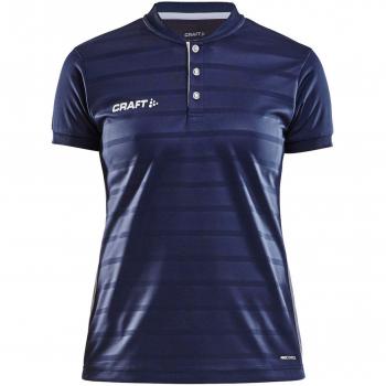 Craft Damen Pro Control Button Trikot Blau L