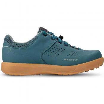 Scott Women's MTB Shr-Alp Flat Lace Shoe Cykelskor Dam Storlek 37 Färg turkos