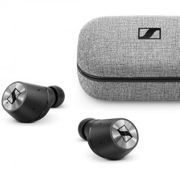Sennheiser MOMENTUM True Wireless Ohrhörer, Schwarz/Chrom