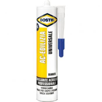Cartuccia Bostik Sigillante Acrilico 300 ml (Colore Bianco)