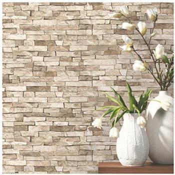 Erismann Bestseller Papiertapete 05546-10 Stein / Beton 0,53 x 10,05 m