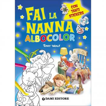 Fai la nanna. Albocolor. Con adesivi. Ediz. illustrata