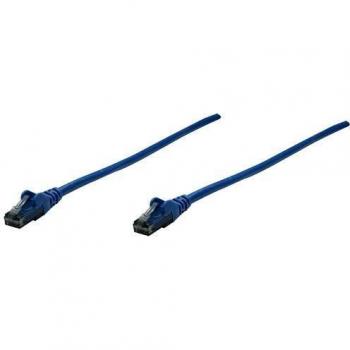 Cat6 U/UTP Network Patch Cable, 1m, Blue, PVC, Gold Plated Contacts, Snagless Booted