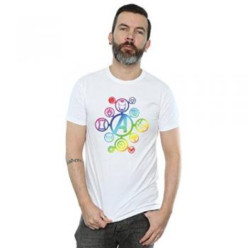 Camiseta Larga de Hombre Avengers Infinity War