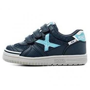 Munich Kinder Fitnessschuhe G 3 Kid VCO Mesh 755, Weiß