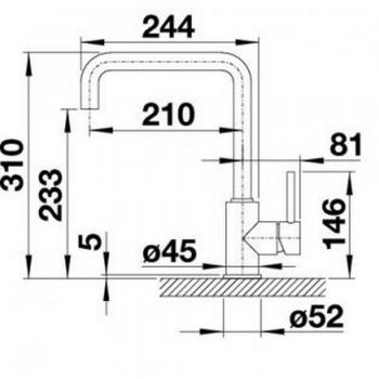 Robinet Blanco 523103