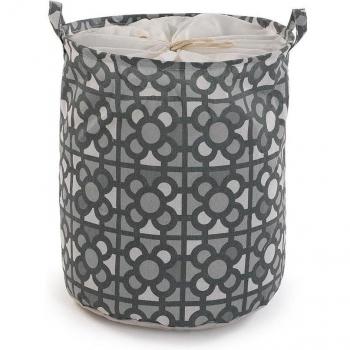 Cesto biancheria Versa Urbana G in poliestere tessile (38 x 48 x 38 cm)