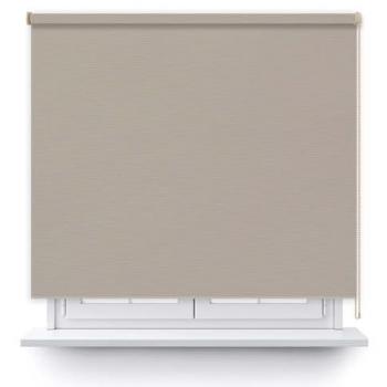 Tapa de ventana estilo estor enrollable opaco beige 240x250 cm