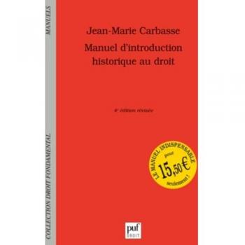 Manuel d'introduction historique au droit
