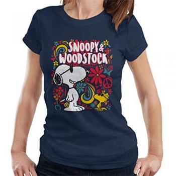70s Classic Snoopy & Woodstock T‑Shirt