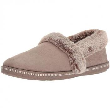 Women's Skechers Cozy Campfire Slippers (Taupe)