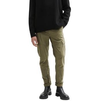 Tom Tailor Cargo Pants 102559 Regular Tapered Olive Green L
