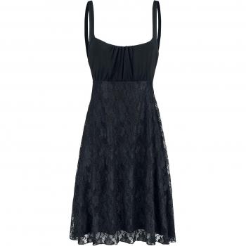 Black Premium by EMP – Schwarzes Mittellanges Kleid “Alone In The Dark” (M–5XL)