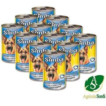 Bocconi pollo e tacchino cane Simba gr.415
